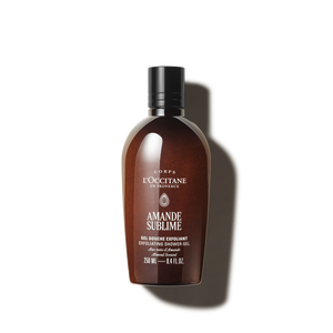 almond  amande  exfoliating  shower gel